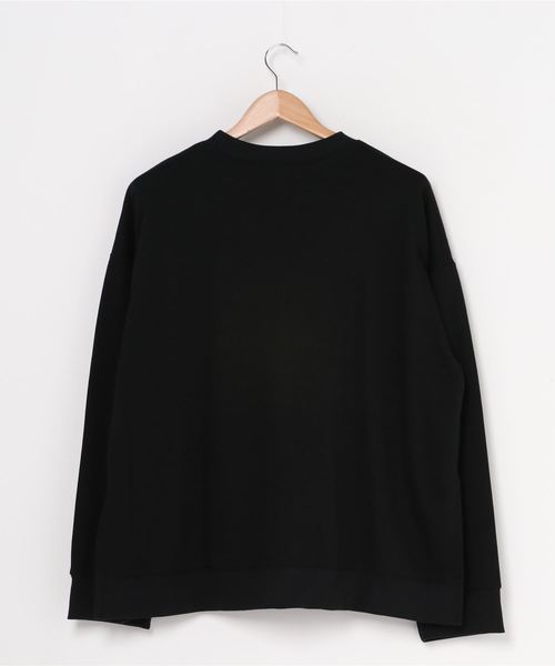 DING（ディング）の「DING/スリットロゴプルオーバー（スウェット・レディース・ブラック/イエロー/ライトベージュ・FREE）」の11枚目の写真