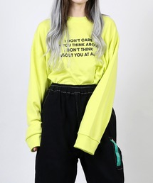 DING | DING/スリットロゴプルオーバー(スウェット)