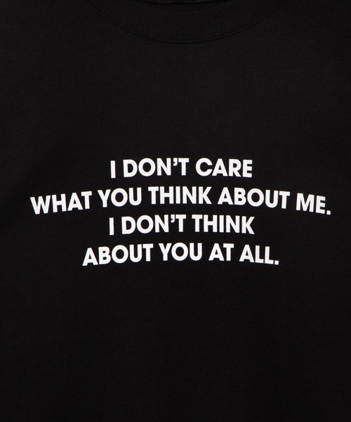 DING（ディング）の「DING/スリットロゴプルオーバー（スウェット・レディース・ブラック/イエロー/ライトベージュ・FREE）」の7枚目の写真