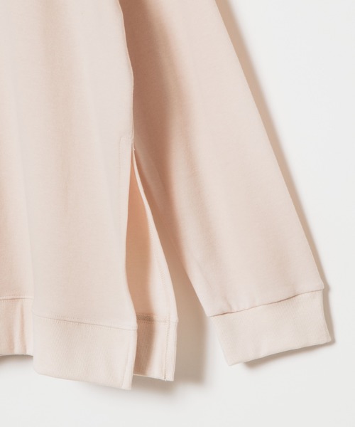 DING（ディング）の「DING/スリットロゴプルオーバー（スウェット・レディース・ブラック/イエロー/ライトベージュ・FREE）」の5枚目の写真