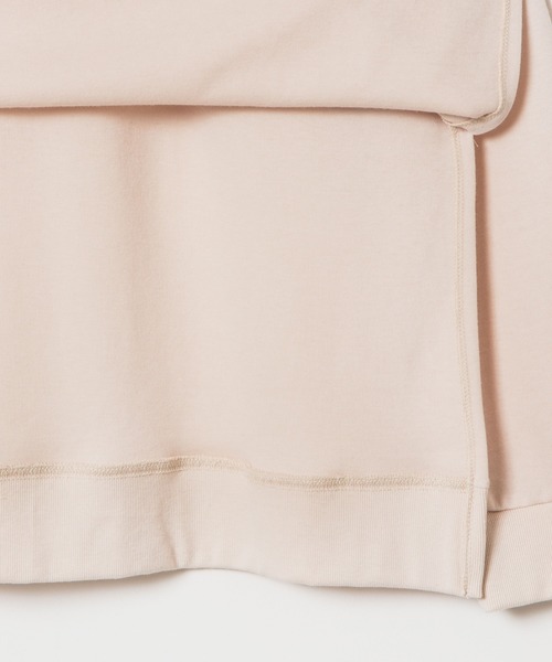 DING（ディング）の「DING/スリットロゴプルオーバー（スウェット・レディース・ブラック/イエロー/ライトベージュ・FREE）」の9枚目の写真