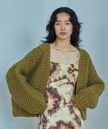 CASA FLINE | ハンドニットショートカーデ(カーディガン/ボレロ)