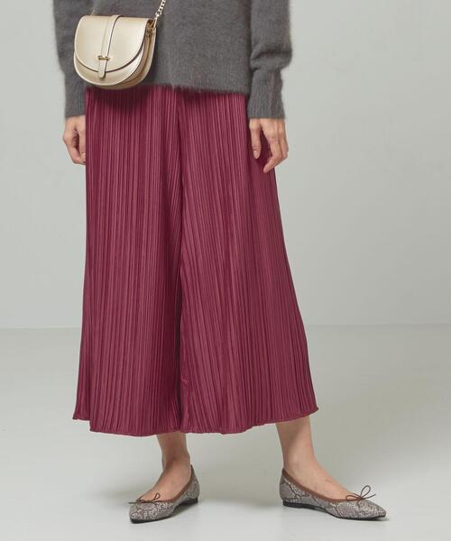 商品詳細 Closet Story プリーツ スカーチョ 手洗い可能 Outlet アウトレット 公式通販