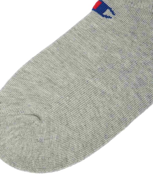 Champion（チャンピオン）の「Champion　3足組 ゴーストソックス 無地【ハーフパイル】CMSCP501（ソックス/靴下・メンズ・ホワイト/ブラック/マルチ・23～25cm/25～27cm/27~29cm）」の7枚目の写真