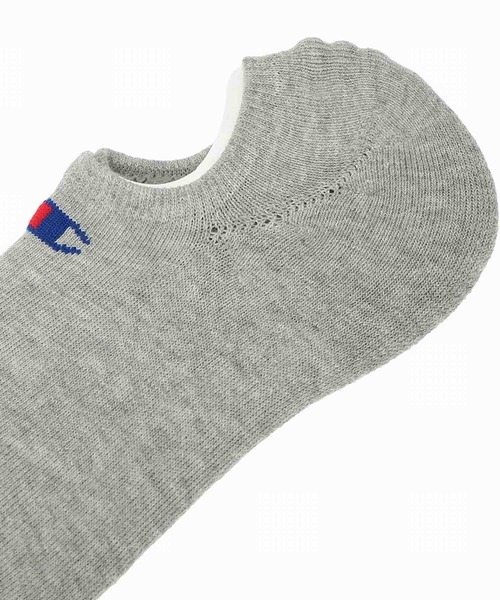Champion（チャンピオン）の「Champion　3足組 ゴーストソックス 無地【ハーフパイル】CMSCP501（ソックス/靴下・メンズ・ホワイト/ブラック/マルチ・23～25cm/25～27cm/27~29cm）」の8枚目の写真