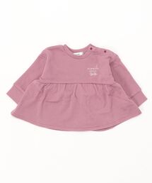 Noeil aime BeBe（ノイユエイムベベ）の「Noeil aime BeBe/ギャザー 切替 フリル　トレーナー（スウェット・キッズ）」