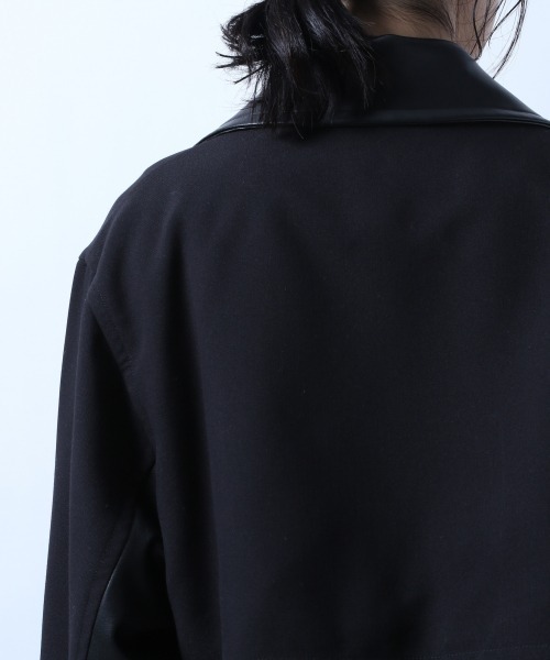[極美品]HARE トレンチコート レザー切り替え ベルト付き M ブラック 楽天市場】【SALE／21%OFF】レザートレンチコート HARE ハレ