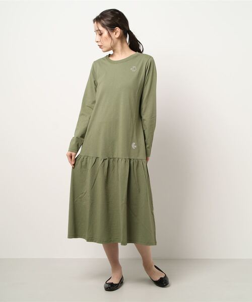 即納対応 セール 鳥刺しゅうティアードカットワンピース ワンピース Super Hakka スーパーハッカ のファッション セールsale Agexporthoy Export Com Gt