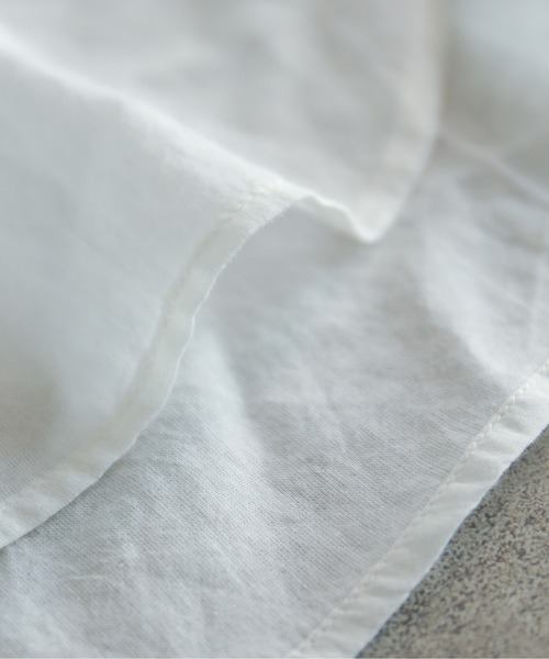 NOMBRE IMPAIR（ノンブルアンペール）の「インドコットンボイル ドルマンブラウス（シャツ/ブラウス・レディース・ホワイト/グリーン・FREE）」の14枚目の写真