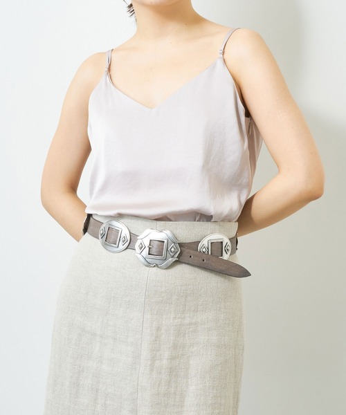 Whim Gazette（ウィムガゼット）の「サテンキャミソール（キャミソール