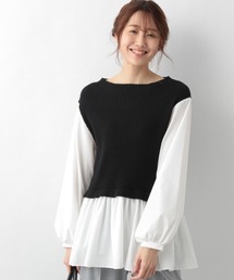 GLOBAL WORK | フハクドッキングベスト/933945(シャツ/ブラウス)