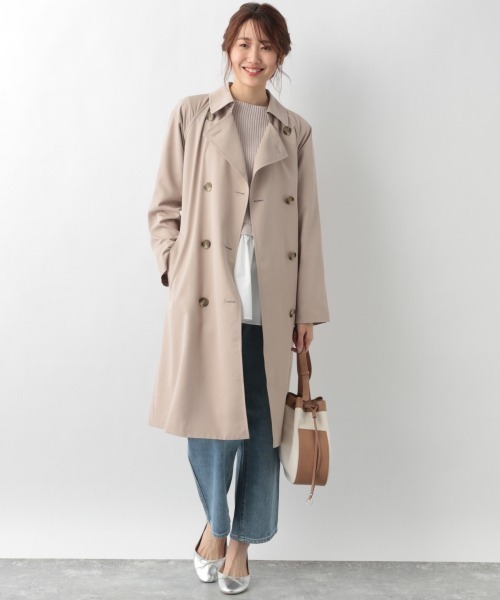 GLOBAL WORK（グローバルワーク）の「フハクドッキングベスト/933945（シャツ/ブラウス・レディース・グレー系その他/ブラック/ベージュ・FREE）」の17枚目の写真