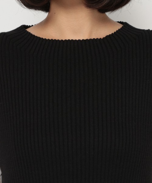 GLOBAL WORK（グローバルワーク）の「フハクドッキングベスト/933945（シャツ/ブラウス・レディース・グレー系その他/ブラック/ベージュ・FREE）」の8枚目の写真