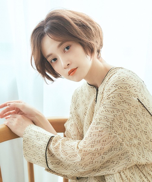 LINEASTORIA（リネアストリア）の「【フルウィッグ・ショート】レーブショート（ウィッグ・レディース・その他1/その他2/その他5/その他4/その他3・M）」の16枚目の写真