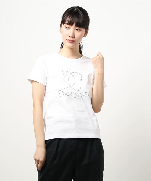 DC SHOES(ディーシーシューズ)の「20 WS SKETCH SS/DC 半袖 Tシャツ(Tシャツ/カットソー・レディース・ブラック/ホワイト・SMALL/MEDIUM)」の1枚目の写真