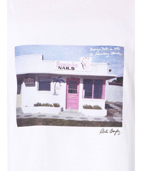 MERCURYDUO（マーキュリーデュオ）の「Roberta Bayley フォトロングスリーブTシャツ1（Tシャツ/カットソー・レディース・オフホワイト/ベージュ・FREE）」の10枚目の写真