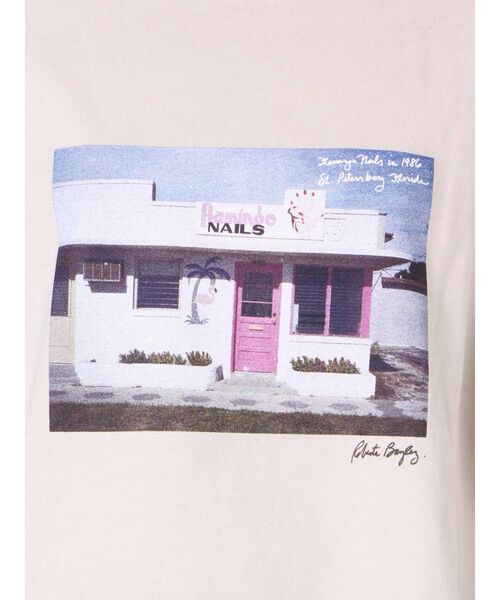 MERCURYDUO（マーキュリーデュオ）の「Roberta Bayley フォトロングスリーブTシャツ1（Tシャツ/カットソー・レディース・オフホワイト/ベージュ・FREE）」の11枚目の写真