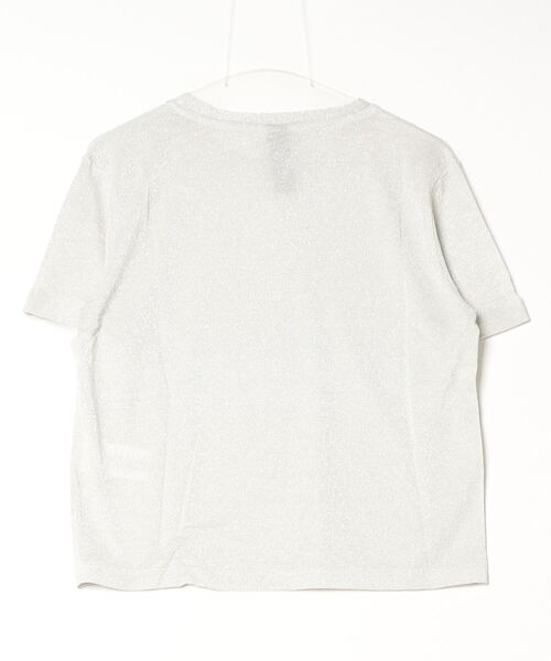 DIMENSIONE danza(ディメンシオーネ ダンツァ)の「ジュエリーTシャツ(Tシャツ/カットソー・レディース・ベージュ/ホワイト/ブラック・X-SMALL/MEDIUM/SMALL)」の4枚目の写真