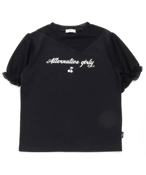 シースルードッキングt Tシャツ カットソー Algy アルジー のファッション通販 Zozotown