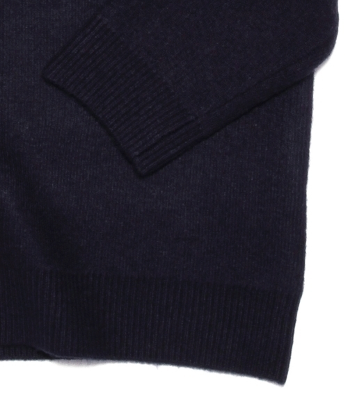 Ray BEAMS(レイビームス)の「Ray BEAMS / Bigシルエット ハイネック(ニット/セーター・レディース・ベージュ/ネイビー・ONE SIZE)」の14枚目の写真