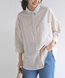 rps | テンセル綿麻７分袖シャツ(シャツ/ブラウス)