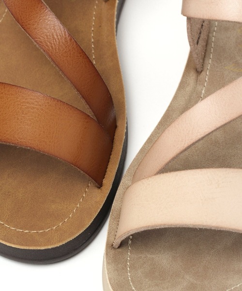 studio CLIP（スタディオクリップ）の「【キナリノ掲載商品】楽々ストラップサンダル（サンダル・レディース・ライトベージュ/ブラック/ブラウン・SMALL/X-LARGE/MEDIUM/LARGE）」の11枚目の写真