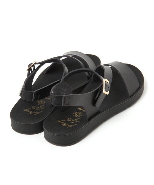 studio CLIP（スタディオクリップ）の「【キナリノ掲載商品】楽々ストラップサンダル（サンダル・レディース・ライトベージュ/ブラック/ブラウン・SMALL/X-LARGE/MEDIUM/LARGE）」の10枚目の写真