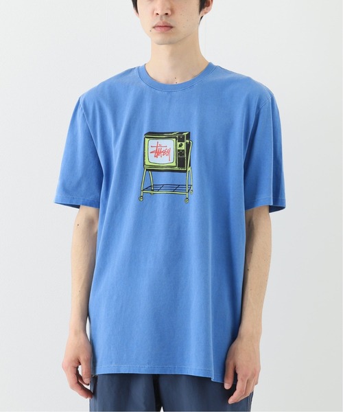 Stussy テレビデザイン Tシャツ STUSSY ステューシー Tシャツ 半袖 メンズ & レディース Rolling