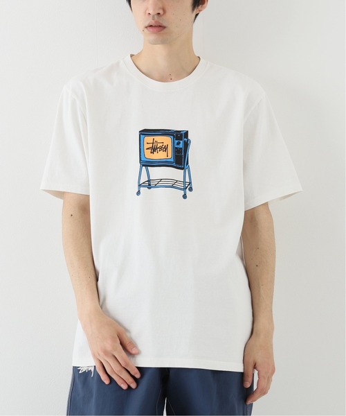 Stussy テレビデザイン Tシャツ STUSSY（ステューシー）の「Rolling TV Pigment Dyed Tee（T