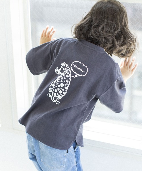 FRUIT OF THE LOOM(フルーツオブザルーム)の「BIASコラボ キッズTee(Tシャツ/カットソー・キッズ・ホワイト/チャコールグレー/ベージュ・90-100cm/110-120cm/130-140cm)」の1枚目の写真