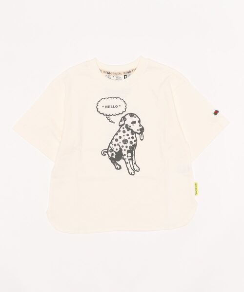 FRUIT OF THE LOOM(フルーツオブザルーム)の「BIASコラボ キッズTee(Tシャツ/カットソー・キッズ・ホワイト/チャコールグレー/ベージュ・90-100cm/110-120cm/130-140cm)」の14枚目の写真
