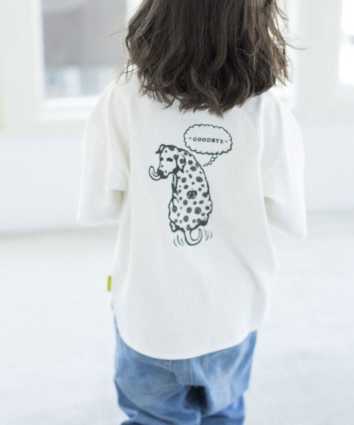 FRUIT OF THE LOOM(フルーツオブザルーム)の「BIASコラボ キッズTee(Tシャツ/カットソー・キッズ・ホワイト/チャコールグレー/ベージュ・90-100cm/110-120cm/130-140cm)」の5枚目の写真
