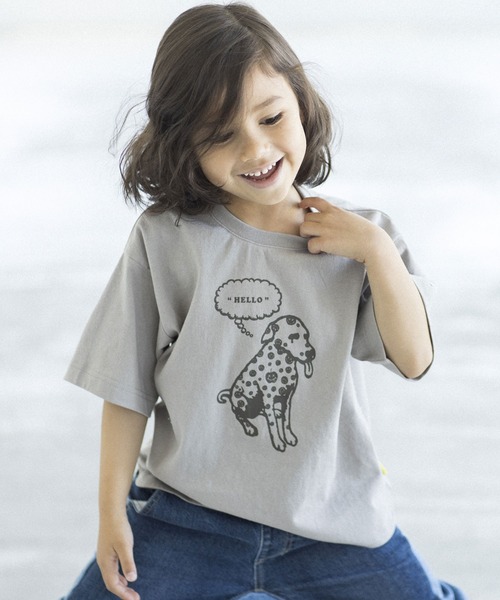 FRUIT OF THE LOOM(フルーツオブザルーム)の「BIASコラボ キッズTee(Tシャツ/カットソー・キッズ・ホワイト/チャコールグレー/ベージュ・90-100cm/110-120cm/130-140cm)」の8枚目の写真