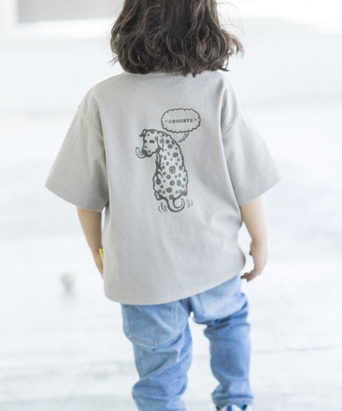 FRUIT OF THE LOOM(フルーツオブザルーム)の「BIASコラボ キッズTee(Tシャツ/カットソー・キッズ・ホワイト/チャコールグレー/ベージュ・90-100cm/110-120cm/130-140cm)」の9枚目の写真