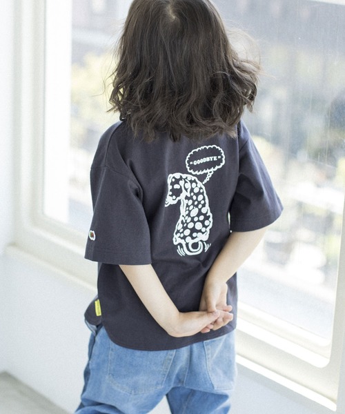 FRUIT OF THE LOOM(フルーツオブザルーム)の「BIASコラボ キッズTee(Tシャツ/カットソー・キッズ・ホワイト/チャコールグレー/ベージュ・90-100cm/110-120cm/130-140cm)」の7枚目の写真