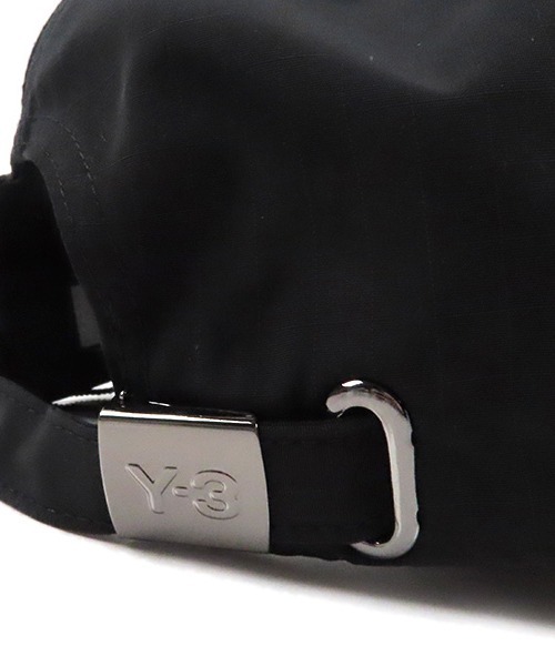 Y-3（ワイスリー）の「【Y-3/ワイスリー】RIPSTOP LOGO CAP(リップストップロゴキャップ)（キャップ・メンズ・ブラック・FREE）」の4枚目の写真