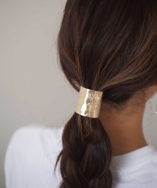 セール】【 ammy. / エイミードット 】 メタル ヘアカフ ポニーフック