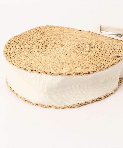 MUUN（ムーニュ）の「MUUN ムーニュ ラウンドカゴバック（ショルダーバッグ・レディース・ナチュラル・FREE）」の3枚目の写真