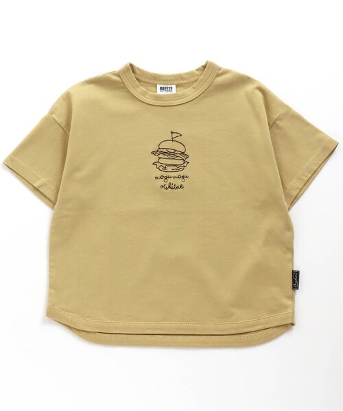 BREEZE(ブリーズ)の「/10柄モチーフ刺繍Tシャツ(Tシャツ/カットソー・キッズ・サックスブルー/ブラウン/チャコール/イエロー/ブルー/キャメル/グリーン/ベージュ/ピンク/グレー・120/80/130/90/140/100/110)」の8枚目の写真