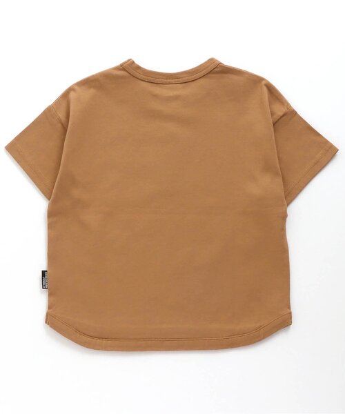 BREEZE(ブリーズ)の「/10柄モチーフ刺繍Tシャツ(Tシャツ/カットソー・キッズ・サックスブルー/ブラウン/チャコール/イエロー/ブルー/キャメル/グリーン/ベージュ/ピンク/グレー・120/80/130/90/140/100/110)」の21枚目の写真