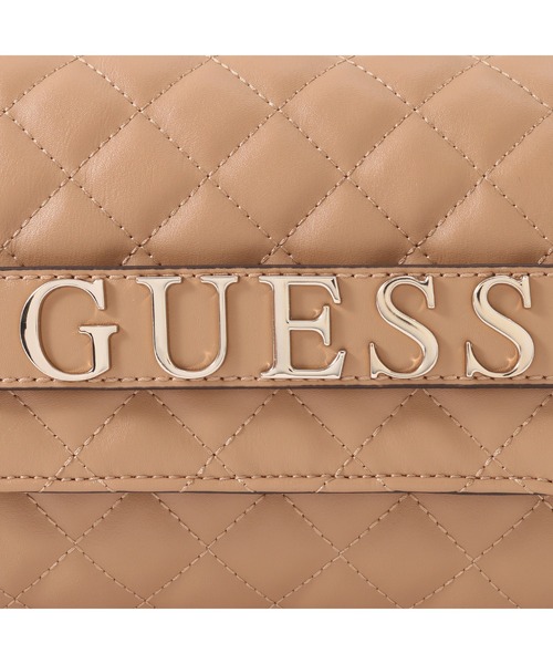 Guess(ゲス)の「ILLY Convertible Crossbody Flap(ショルダーバッグ・レディース・ブラック/ベージュ/ライトピンク・ONE SIZE)」の13枚目の写真