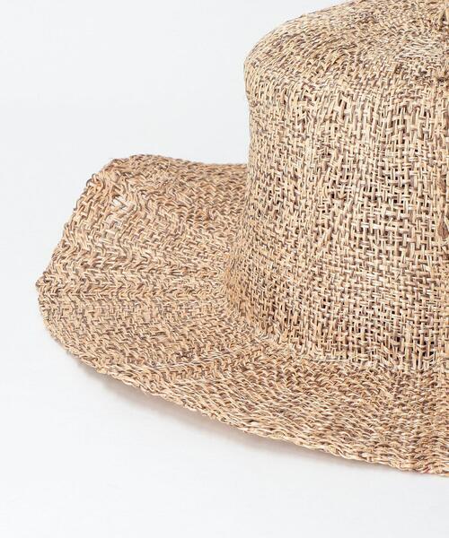 Nine Tailor（ナインテイラー）の「＜NINE TAILOR＞ TORTIRAMA/ハット（ハット・メンズ・ブラック/ナチュラル・FREE）」の5枚目の写真