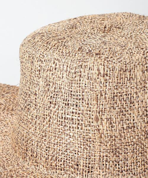 Nine Tailor（ナインテイラー）の「＜NINE TAILOR＞ TORTIRAMA/ハット（ハット・メンズ・ブラック/ナチュラル・FREE）」の6枚目の写真