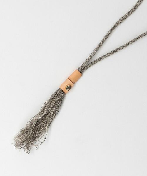 Nine Tailor（ナインテイラー）の「＜NINE TAILOR＞ TORTIRAMA/ハット（ハット・メンズ・ブラック/ナチュラル・FREE）」の7枚目の写真