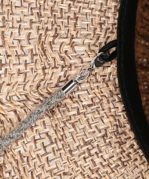 Nine Tailor（ナインテイラー）の「＜NINE TAILOR＞ TORTIRAMA/ハット（ハット・メンズ・ブラック/ナチュラル・FREE）」の9枚目の写真