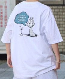 ILL'S / イルズ キャットイラストTシャツ