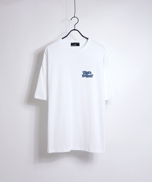 ILL'S(イルズ)の「ILL'S / イルズ キャットイラストTシャツ(Tシャツ/カットソー・メンズ・ホワイト/ホワイト系その他/ブラック系その他/サックスブルー/ブラック/ブルー系その他・M/L)」の21枚目の写真
