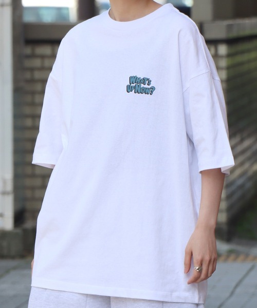 ILL'S(イルズ)の「ILL'S / イルズ キャットイラストTシャツ(Tシャツ/カットソー・メンズ・ホワイト/ホワイト系その他/ブラック系その他/サックスブルー/ブラック/ブルー系その他・M/L)」の15枚目の写真