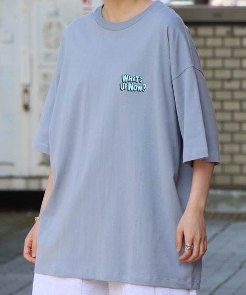 ILL'S(イルズ)の「ILL'S / イルズ キャットイラストTシャツ(Tシャツ/カットソー・メンズ・ホワイト/ホワイト系その他/ブラック系その他/サックスブルー/ブラック/ブルー系その他・M/L)」の17枚目の写真