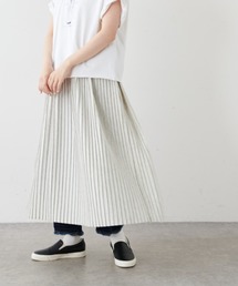 PUAL CE CIN | ノースリーブプリーツワンピース(ワンピース)